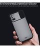 MOFI Samsung Galaxy A03s Hoesje met Camera Slider Back Cover Zwart