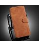 DG Ming Samsung Galaxy A03s Hoesje Retro Wallet Book Case Bruin