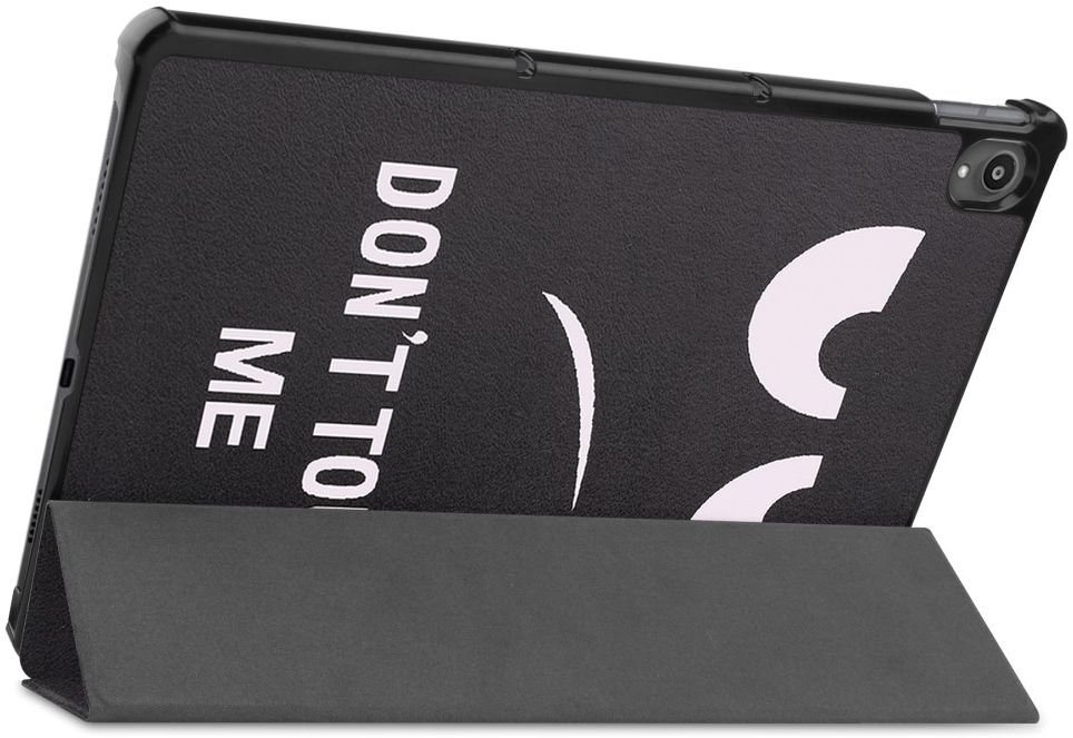 Lenovo Tab P11 / P11 Plus Hoes Tri-Fold Book Case Don&#039;t Touch me Print afbeelding 10