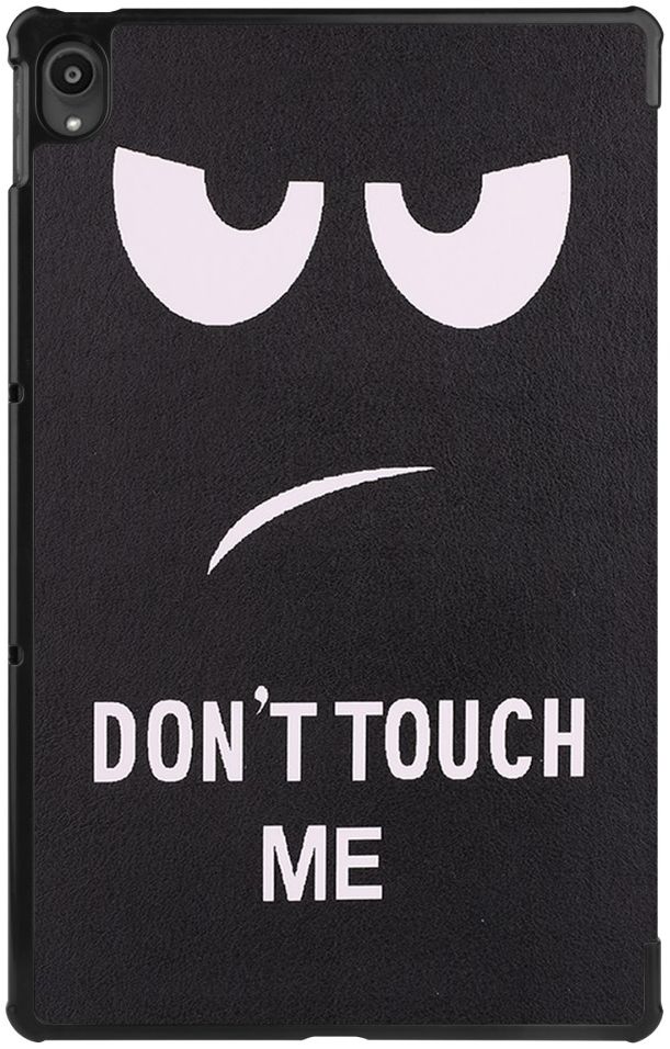 Lenovo Tab P11 / P11 Plus Hoes Tri-Fold Book Case Don&#039;t Touch me Print afbeelding 9