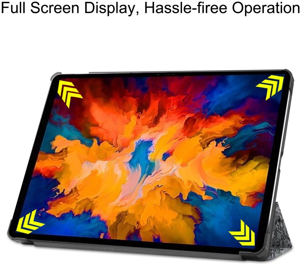Lenovo Tab P11 Pro Hoes Tri-Fold Book Case met Eiffeltoren Print afbeelding 5