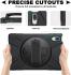 Lenovo Tab P11 Pro Hoes 360 Graden Kickstand Back Cover Zwart afbeelding 7