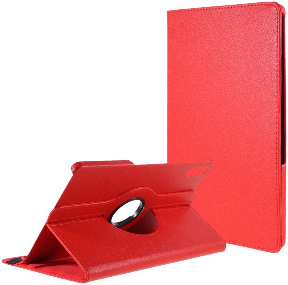 Lenovo Tab P11 Pro Hoes 360 Graden Draaibare Book Case Rood afbeelding 1