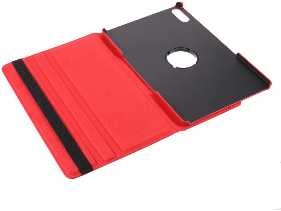 Lenovo Tab P11 Pro Hoes 360 Graden Draaibare Book Case Rood afbeelding 10
