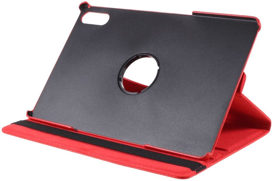 Lenovo Tab P11 Pro Hoes 360 Graden Draaibare Book Case Rood afbeelding 4