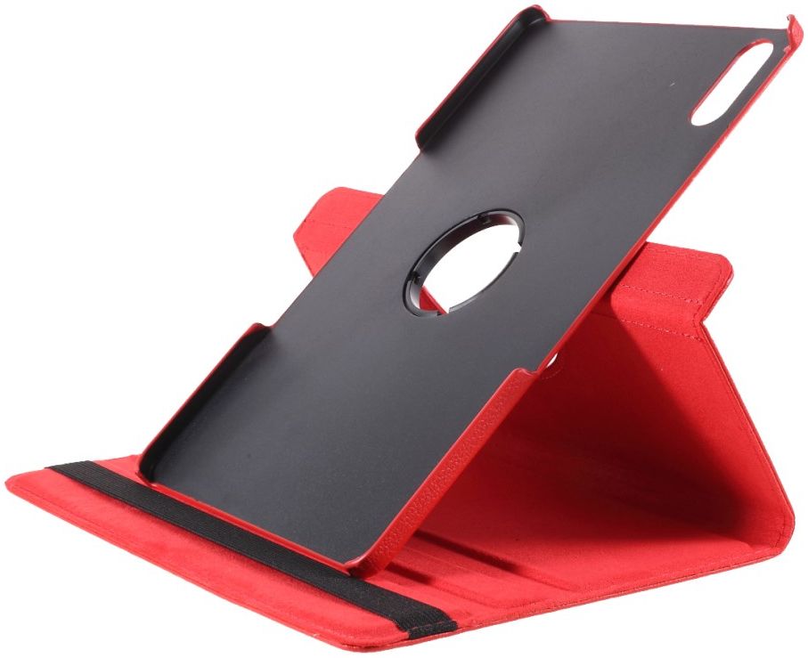 Lenovo Tab P11 Pro Hoes 360 Graden Draaibare Book Case Rood afbeelding 5