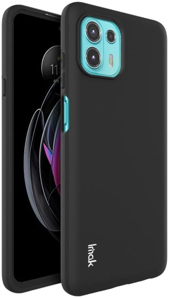 IMAK UC-3 Series Motorola Edge 20 Lite Hoesje Flexibel Dun TPU Zwart afbeelding 1