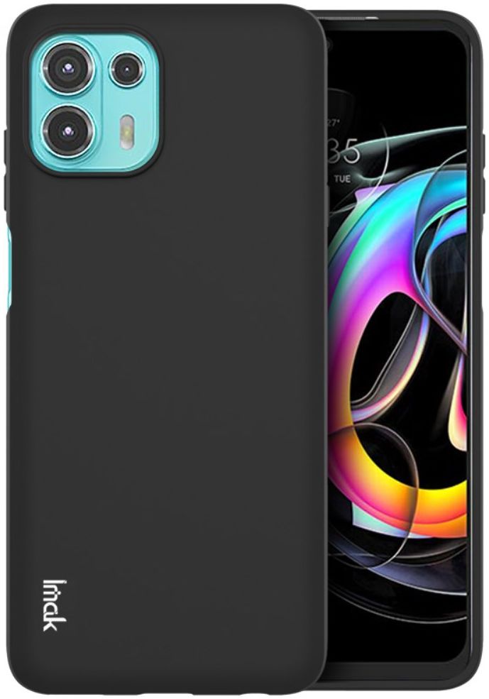 IMAK UC-3 Series Motorola Edge 20 Lite Hoesje Flexibel Dun TPU Zwart afbeelding 2