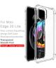 Motorola Edge 20 Lite Hoesje TPU + Screen Protector Transparant