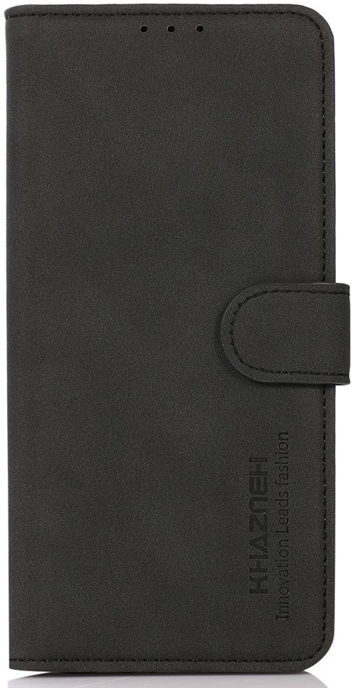 KHAZNEH Motorola Edge 20 Lite Hoesje Portemonnee Book Case Zwart afbeelding 2