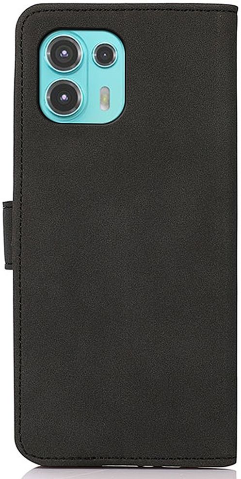 KHAZNEH Motorola Edge 20 Lite Hoesje Portemonnee Book Case Zwart afbeelding 6