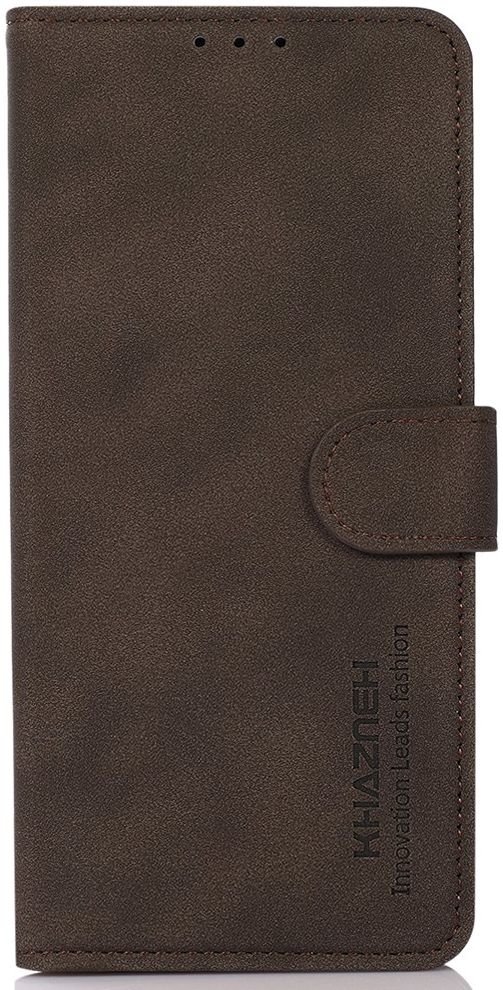 KHAZNEH Motorola Edge 20 Lite Hoesje Portemonnee Book Case Bruin afbeelding 2