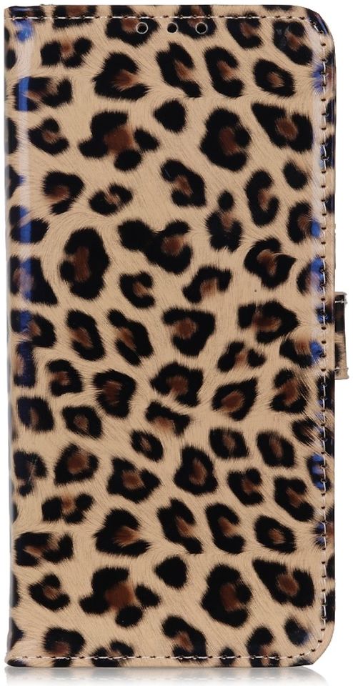 Motorola Edge 20 Lite Hoesje Portemonnee met Luipaard Print afbeelding 1