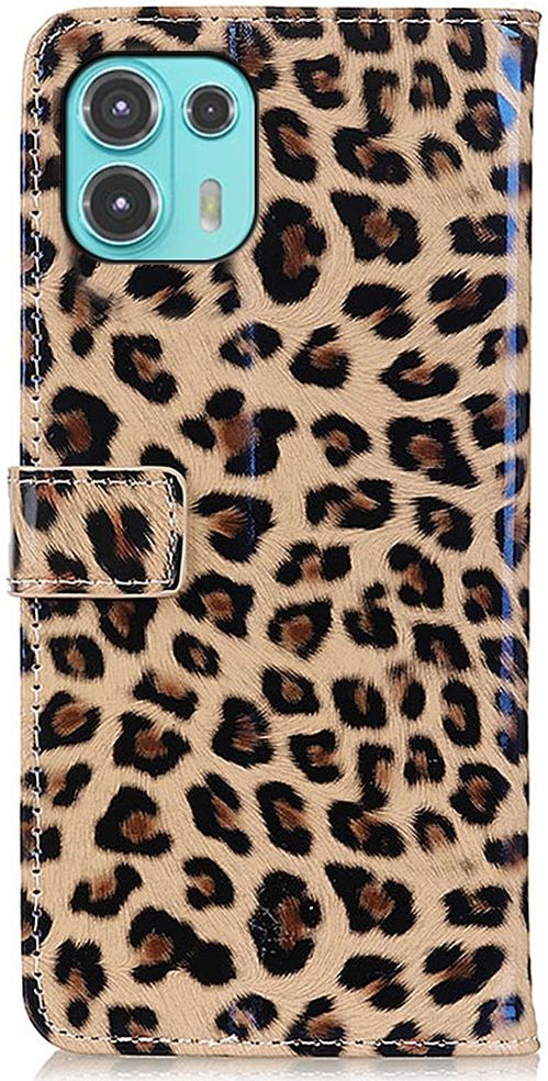 Motorola Edge 20 Lite Hoesje Portemonnee met Luipaard Print afbeelding 6