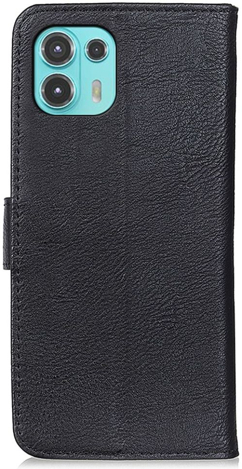KHAZNEH Motorola Edge 20 Lite Hoesje Wallet Book Case Zwart afbeelding 7