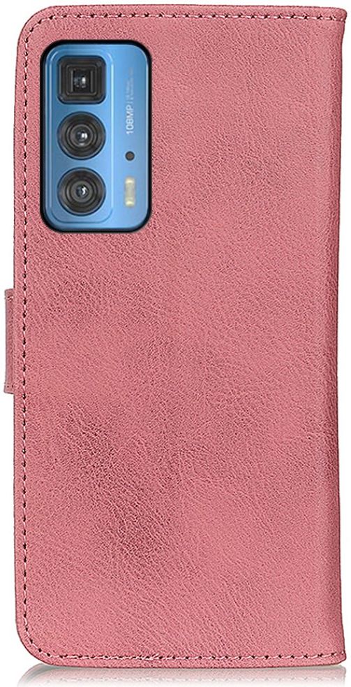 KHAZNEH Motorola Edge 20 Pro Hoesje Wallet Book Case Roze afbeelding 7