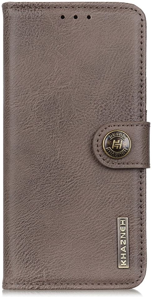 KHAZNEH Motorola Edge 20 Pro Hoesje Wallet Book Case Grijs afbeelding 2