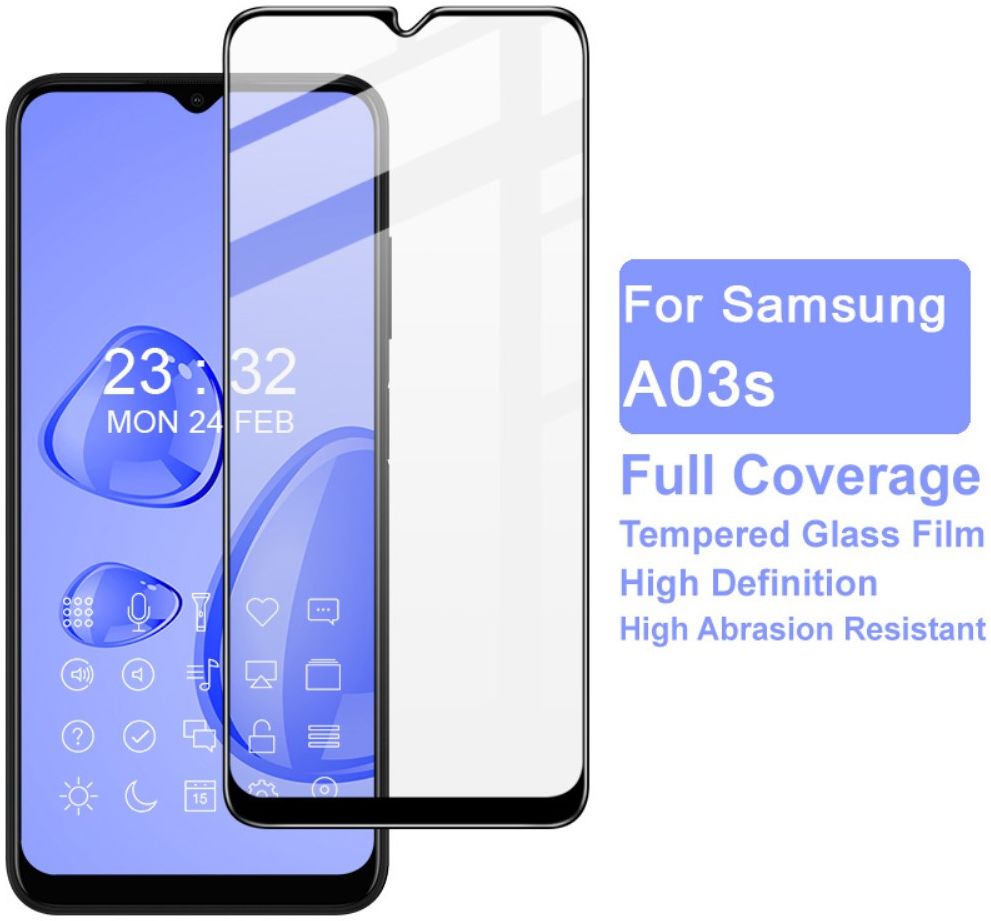 IMAK Pro+ Samsung Galaxy A03s Screen Protector 9H Tempered Glass afbeelding 3