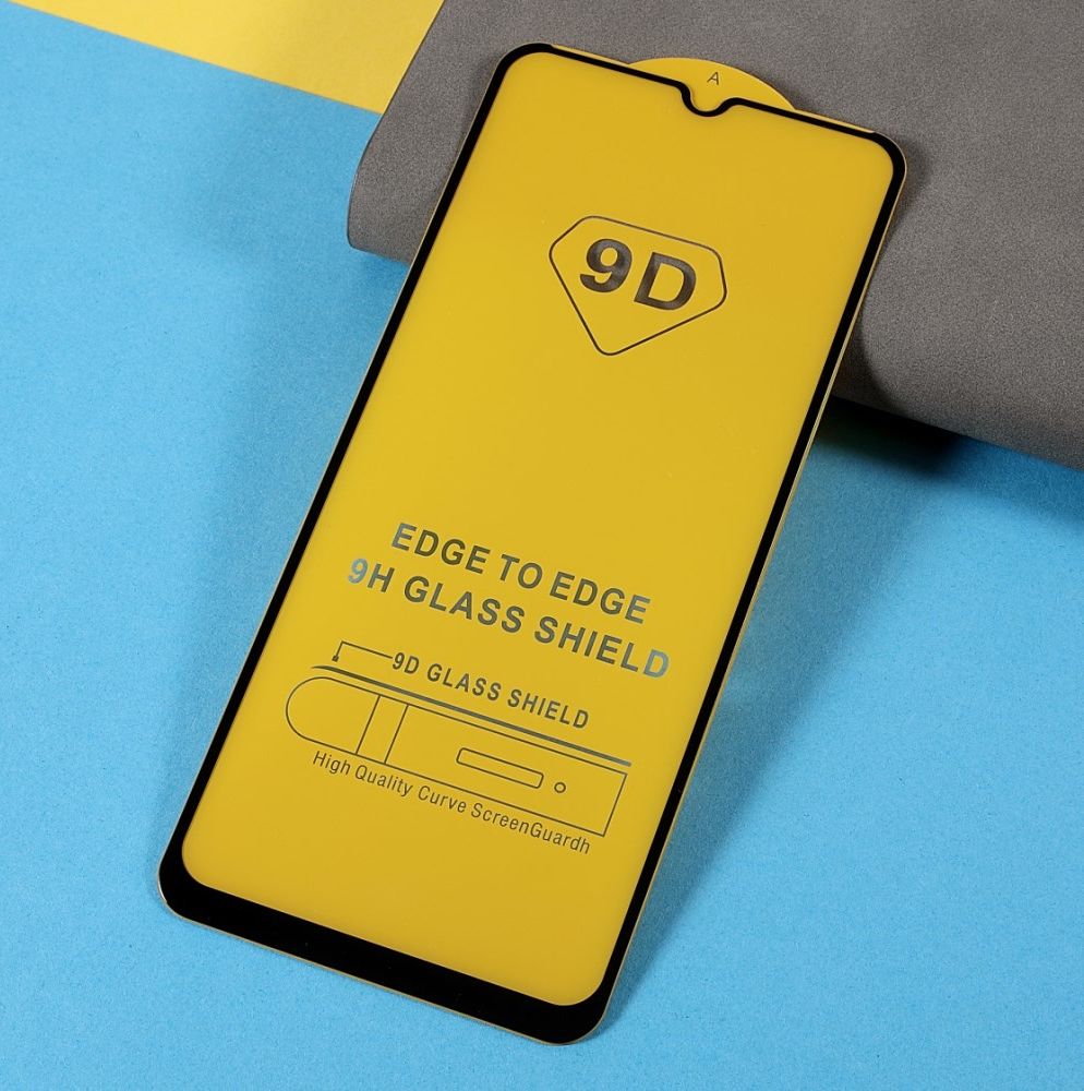 Samsung Galaxy A03s Screen Protector Arc Edge Tempered Glass afbeelding 4