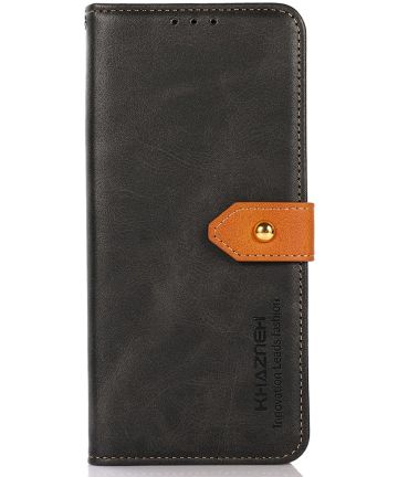 KHAZNEH Nokia XR20 Hoesje Wallet Book Case Kunstleer Zwart Hoesjes