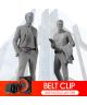 Universele Smartphone Belt Clip Telefoon Houder voor Riem Zwart