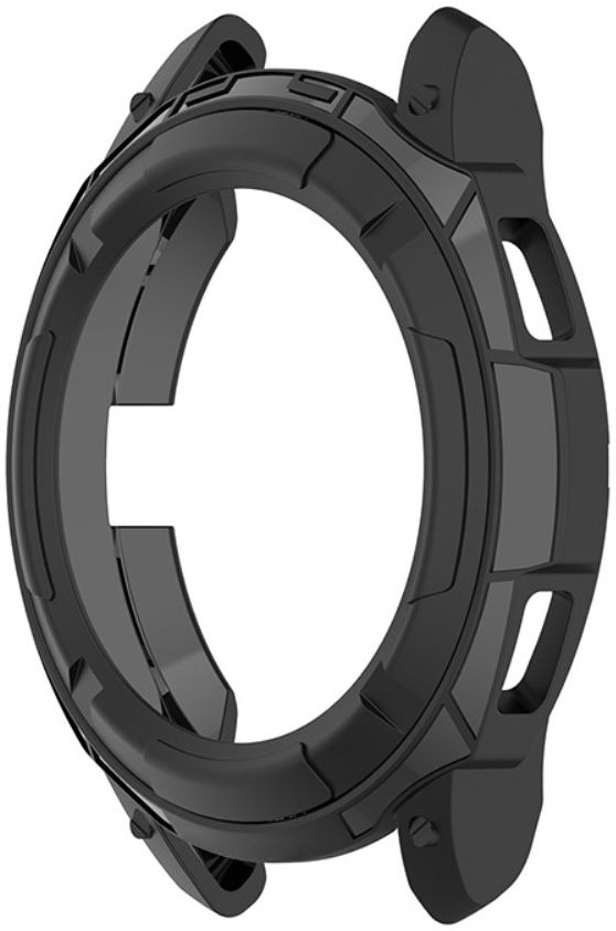 Samsung Galaxy Watch 4 Classic 42MM Hoesje - TPU met Bezel Ring - Zwart afbeelding 5
