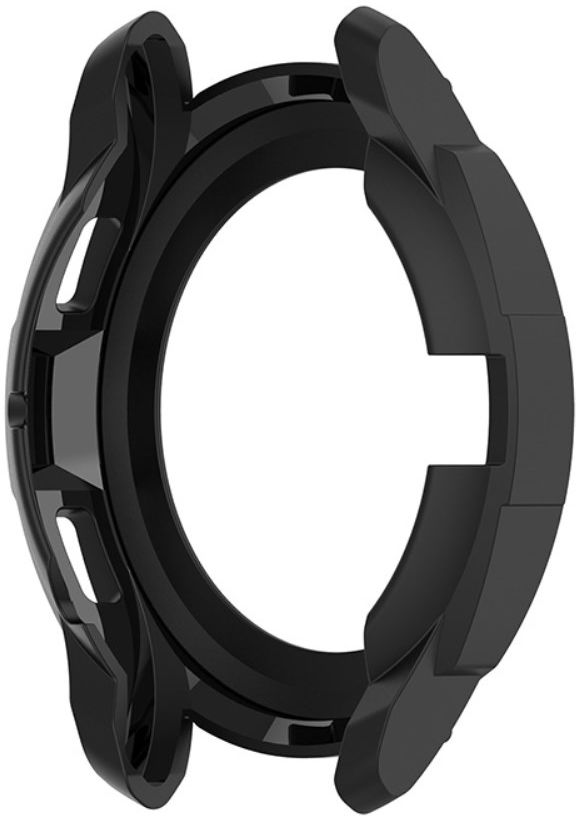 Samsung Galaxy Watch 4 Classic 42MM Hoesje - TPU met Bezel Ring - Zwart afbeelding 6