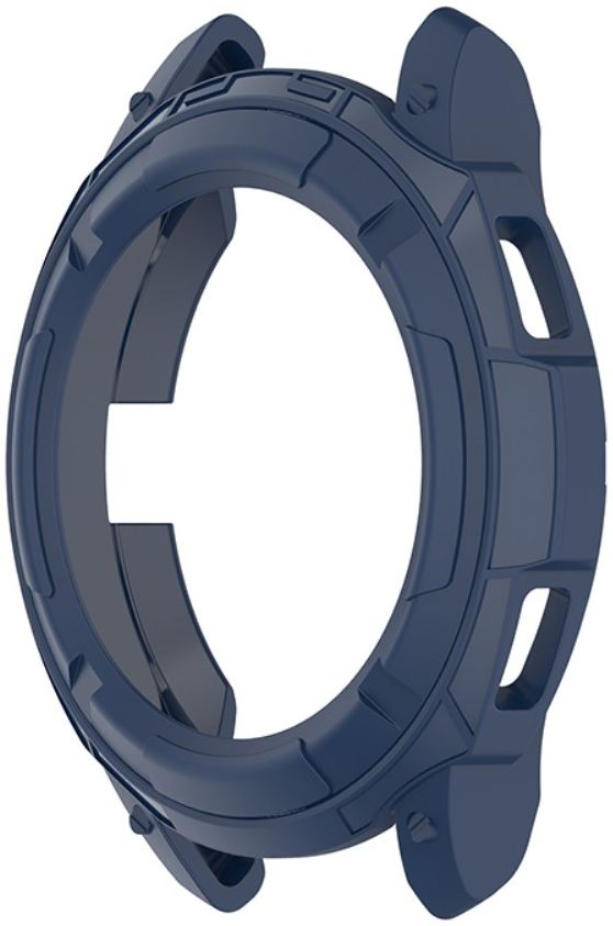 Samsung Galaxy Watch 4 Classic 42MM Hoesje - TPU met Bezel Ring - Blauw afbeelding 5