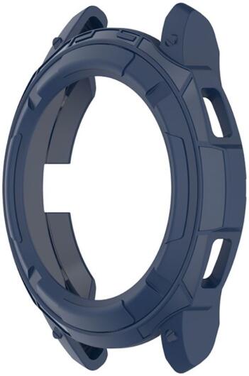 Samsung Galaxy Watch 4 Classic 42MM Hoesje - TPU met Bezel Ring - Blauw afbeelding 5