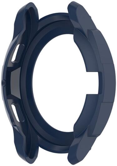 Samsung Galaxy Watch 4 Classic 42MM Hoesje - TPU met Bezel Ring - Blauw afbeelding 6