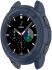 Samsung Galaxy Watch 4 Classic 42MM Hoesje - TPU met Bezel Ring - Blauw afbeelding 3