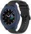 Samsung Galaxy Watch 4 Classic 42MM Hoesje - TPU met Bezel Ring - Blauw