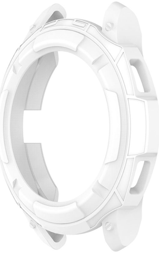 Samsung Galaxy Watch 4 Classic 42MM Hoesje - TPU met Bezel Ring - Wit afbeelding 5