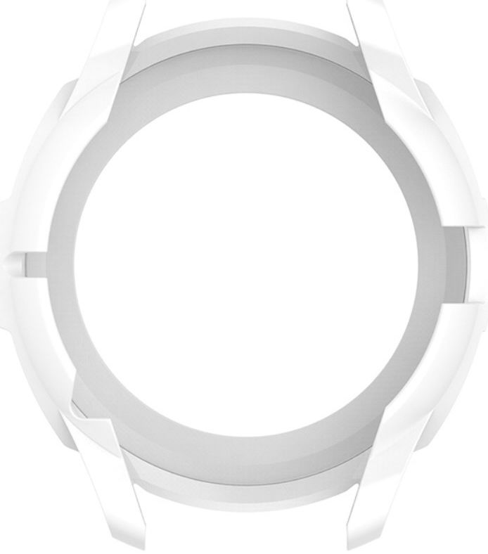 Samsung Galaxy Watch 4 Classic 42MM Hoesje - TPU met Bezel Ring - Wit afbeelding 7