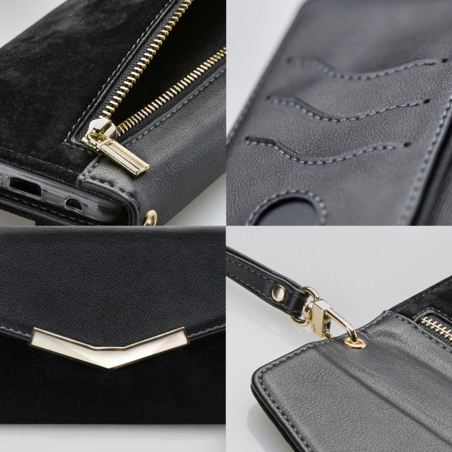 Mobilize Velvet Clutch Samsung Galaxy A42 Hoesje Deep Black afbeelding 4