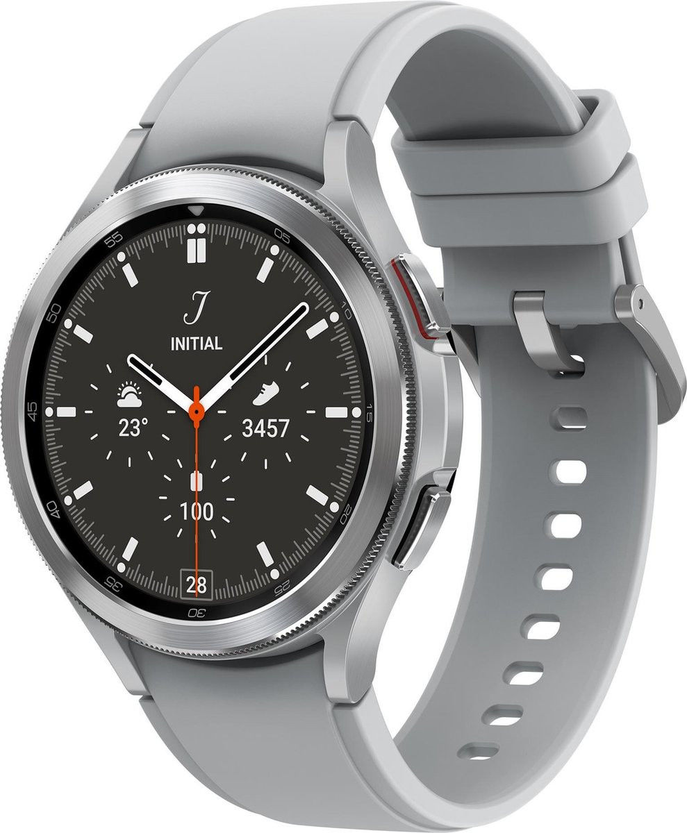 Samsung Galaxy Watch 4 Classic 46mm Zilver afbeelding 2