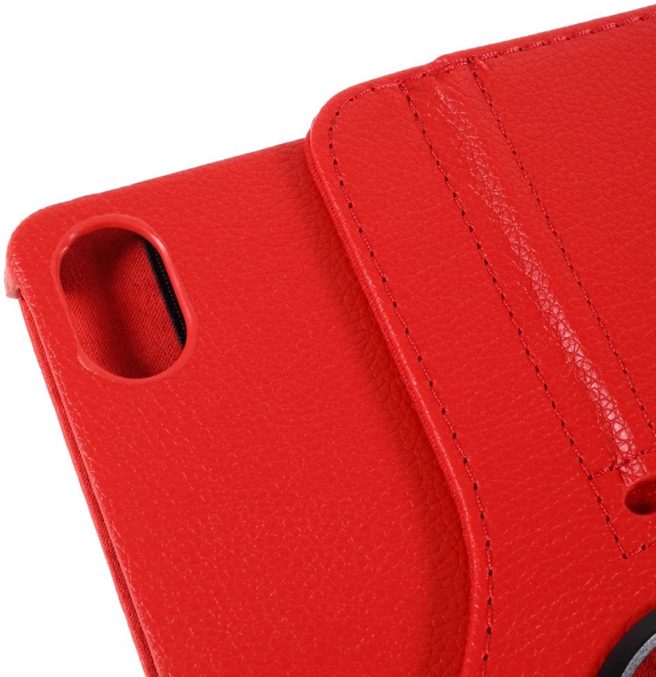 Lenovo Tab P11 / P11 Plus Hoes 360 Graden Book Case Kunstleer Rood afbeelding 11