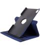Lenovo Tab P11 / P11 Plus Hoes 360 Graden Book Case Kunstleer Blauw