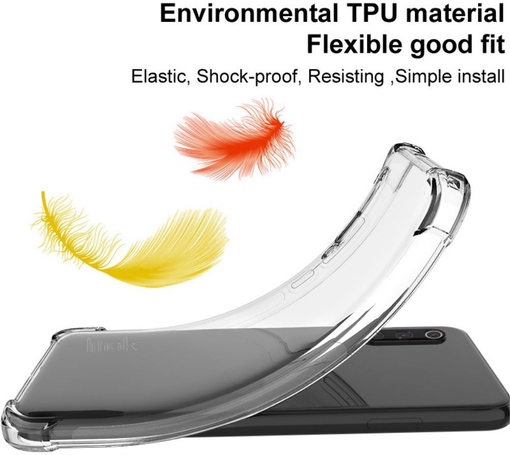 IMAK Motorola Edge 20 Hoesje + Screenprotector Transparant Zwart afbeelding 13