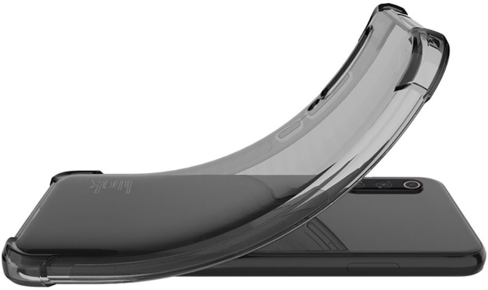 IMAK Motorola Edge 20 Hoesje + Screenprotector Transparant Zwart afbeelding 2