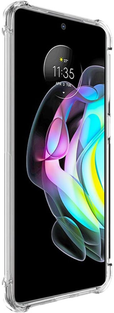 IMAK Motorola Edge 20 Hoesje + Screenprotector Transparant afbeelding 5