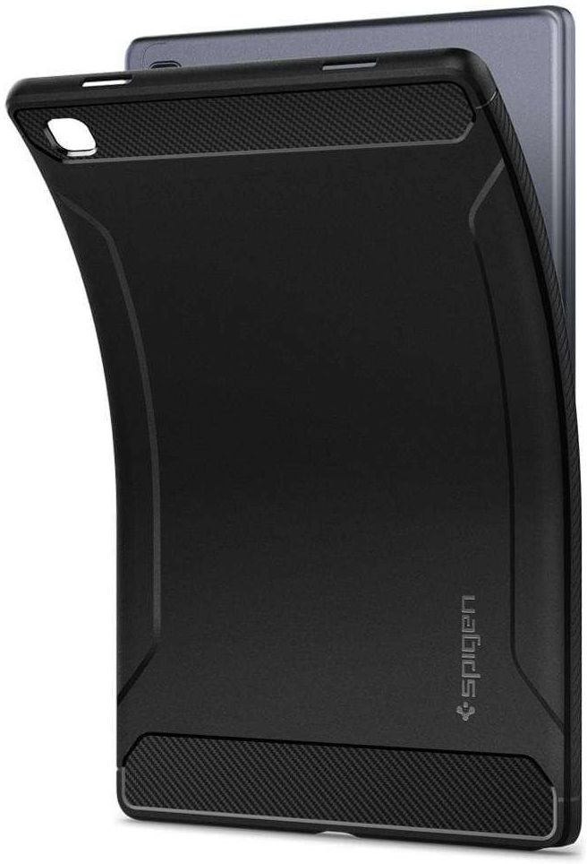 Spigen Rugged Armor Samsung Galaxy Tab A7 (2020 / 2022) Hoes Zwart afbeelding 2