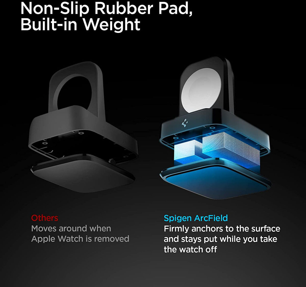 Spigen ArcField PF2002 2.5W Draadloze Oplader voor Apple Watch afbeelding 8