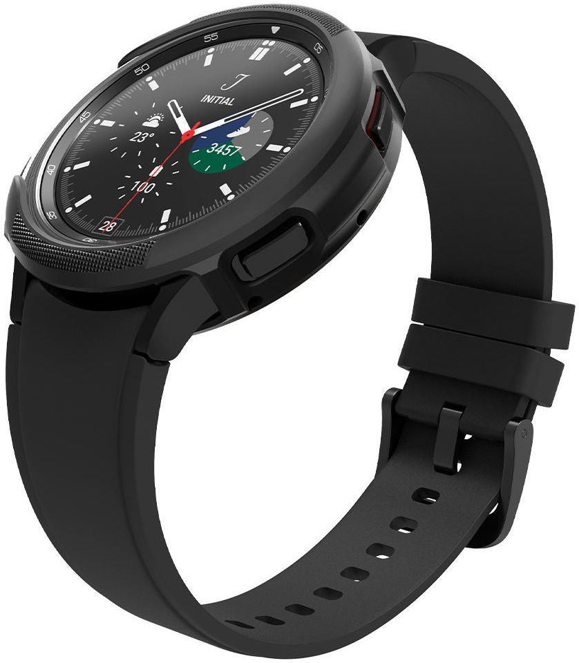 Spigen Liquid Air - Samsung Galaxy Watch 4 Classic 42MM Hoesje - Zwart afbeelding 16