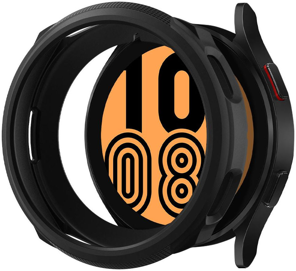 Spigen Liquid Air Samsung Galaxy Watch 4 40MM Hoesje Zwart afbeelding 3