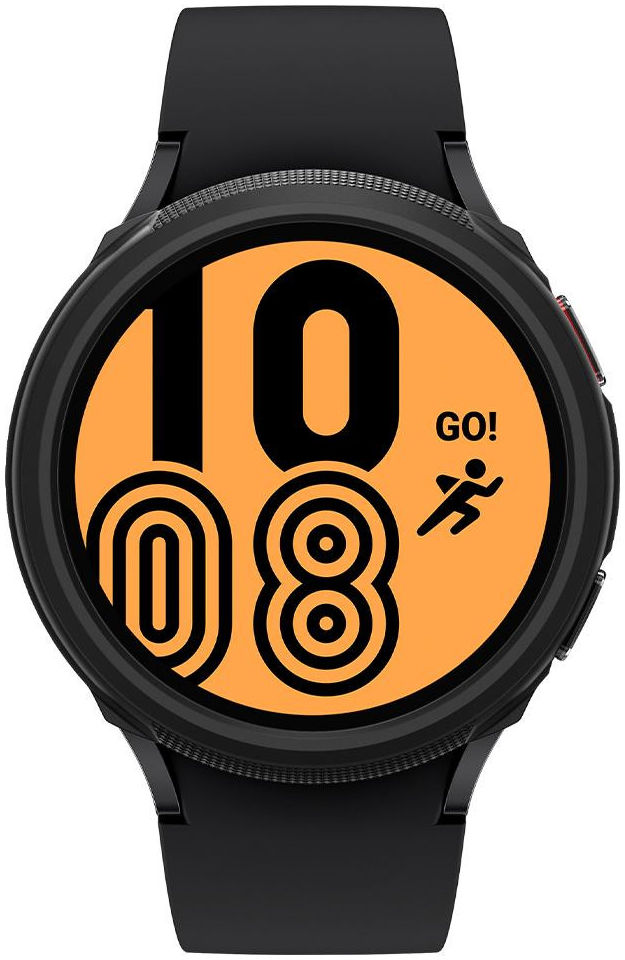 Spigen Liquid Air Samsung Galaxy Watch 4 40MM Hoesje Zwart afbeelding 4