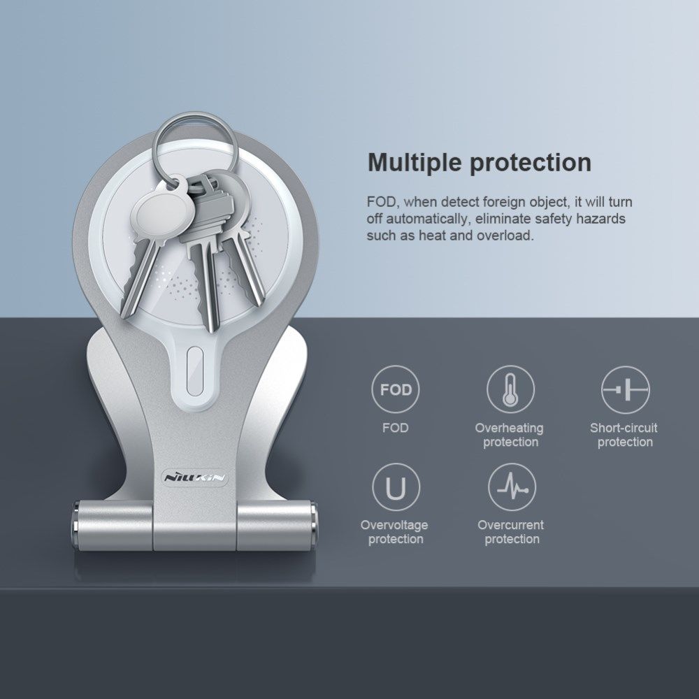 Nillkin MagStand Opvouwbare Draadloze MagSafe Oplader 15W afbeelding 6