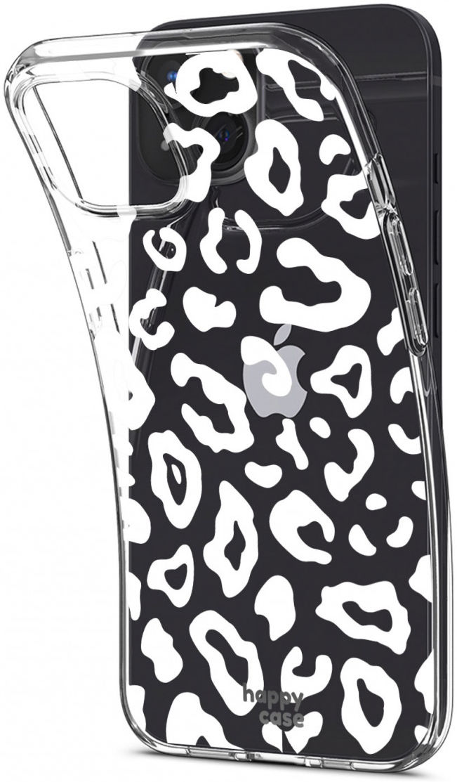 HappyCase iPhone 13 Mini Hoesje Flexibel TPU Luipaard Print afbeelding 10