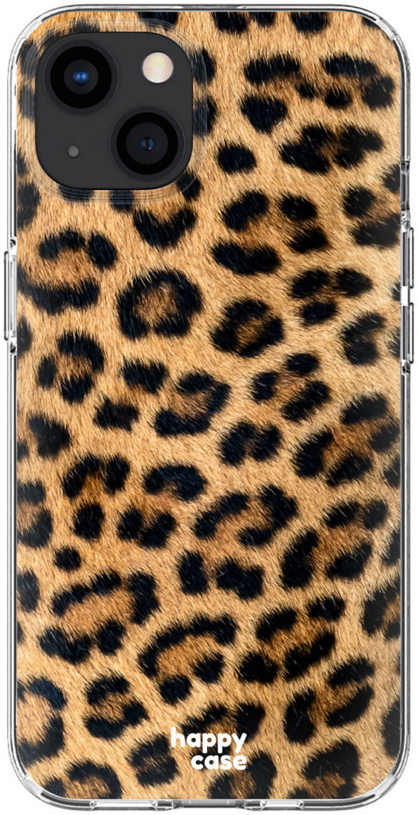 HappyCase iPhone 13 Mini Hoesje Flexibel TPU Wilde Panter Print afbeelding 8