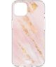 HappyCase iPhone 13 Mini Hoesje Flexibel TPU Pink Marmer Print